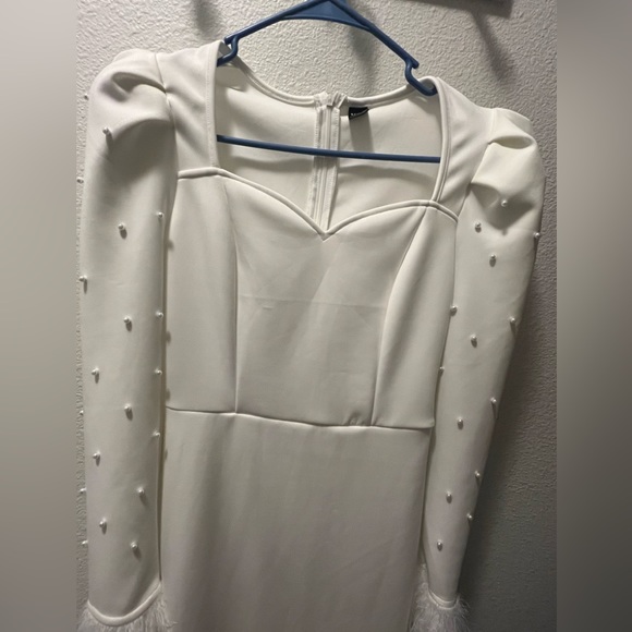 White women midi dress - Picture 3 of 6